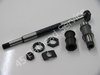 axle kit, incl spacers nuts etc.all black, WLA/WL 1937-up