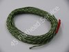 *green cotton wire,25 foot