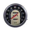 Speedometer Electra Style Black/Gold, 1962-67, 2:1 KMH
